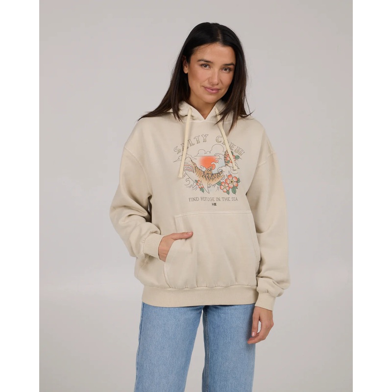 Salty Crew Hopper Womens Hoody Off White XS