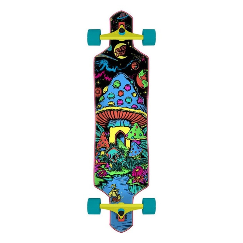 Santa Cruz Time Warp Drop Thru Longboard – 36″