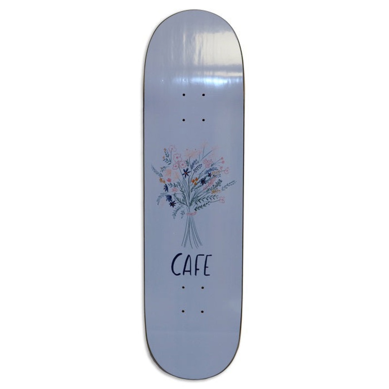 Skateboard Cafe Bouquet Deck Lavender – 8.25″