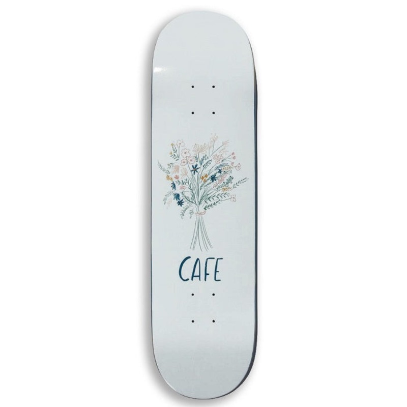 Skateboard Cafe Bouquet Deck White – 8.0″