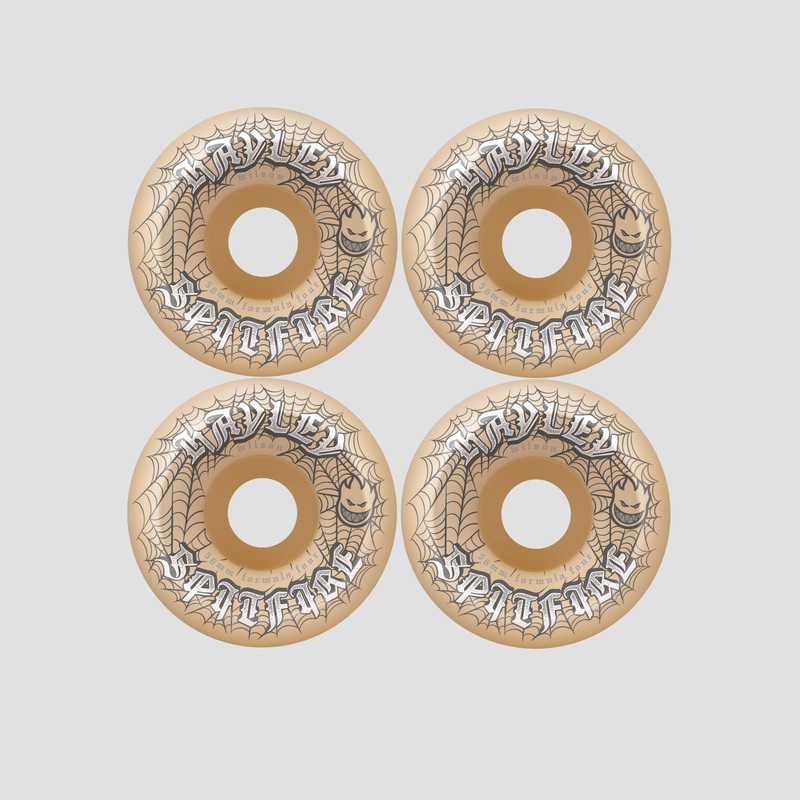 Spitfire Hayley Wilson 56mm Webbed F4 99 Conical Full Skateboard Wheels Natural