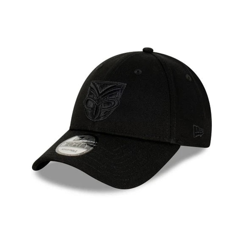 New Era New Zealand Warriors Black 9FORTY Snapback OSFM