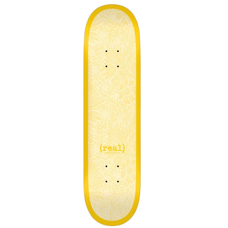 Real Flowers Renewal Yellow PP Skateboard Deck – 8.38″