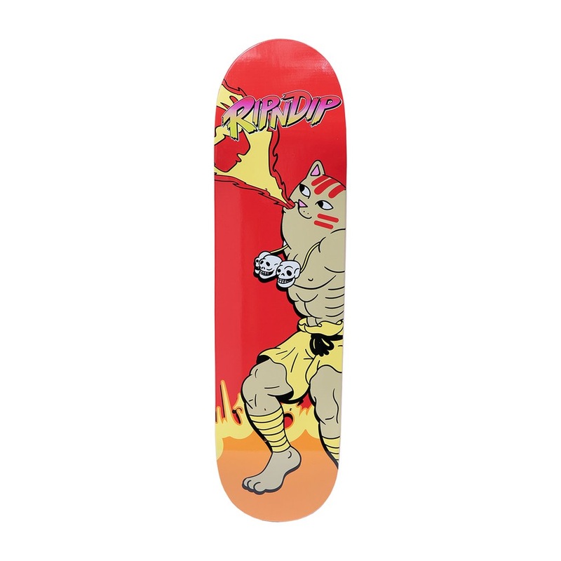 RIPNDIP Combo Red Skateboard Deck – 8.25″