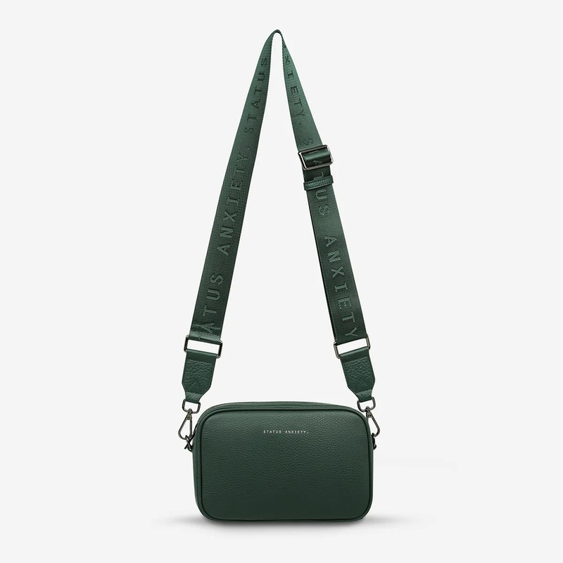Status Anxiety Plunder With Webbed Strap Bag – Green Green ONE SIZE