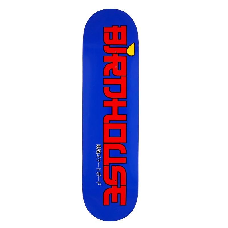Birdhouse Japan Logo Blue Skateboard Deck – 8.37″