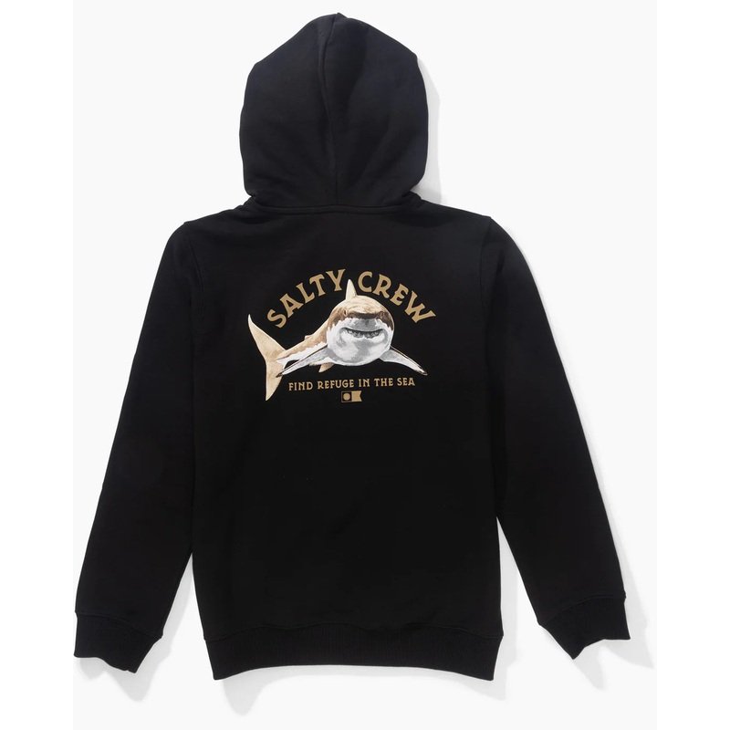 Salty Crew Lurking Boys Fleece Black S