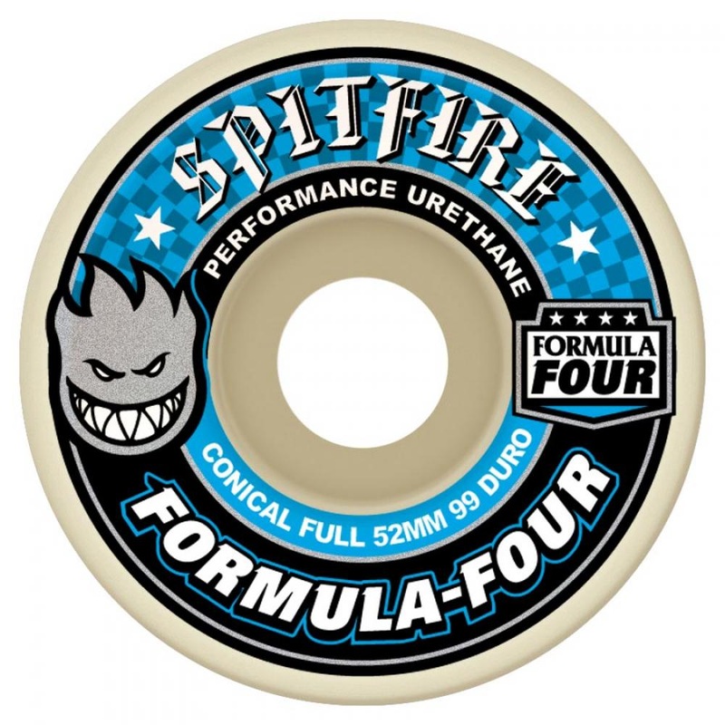 Spitfire Formula Four Conical Full Skateboard Wheels – 54mm 99D