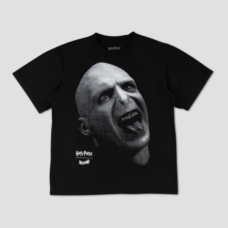 Welcome X Harry Potter Dark Lord Boxy T-Shirt Black Small