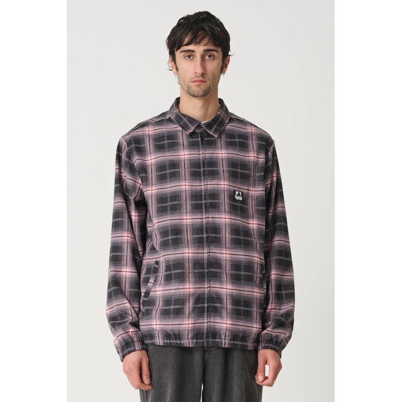 XLarge Blended Check Zip Jacket Pink XS