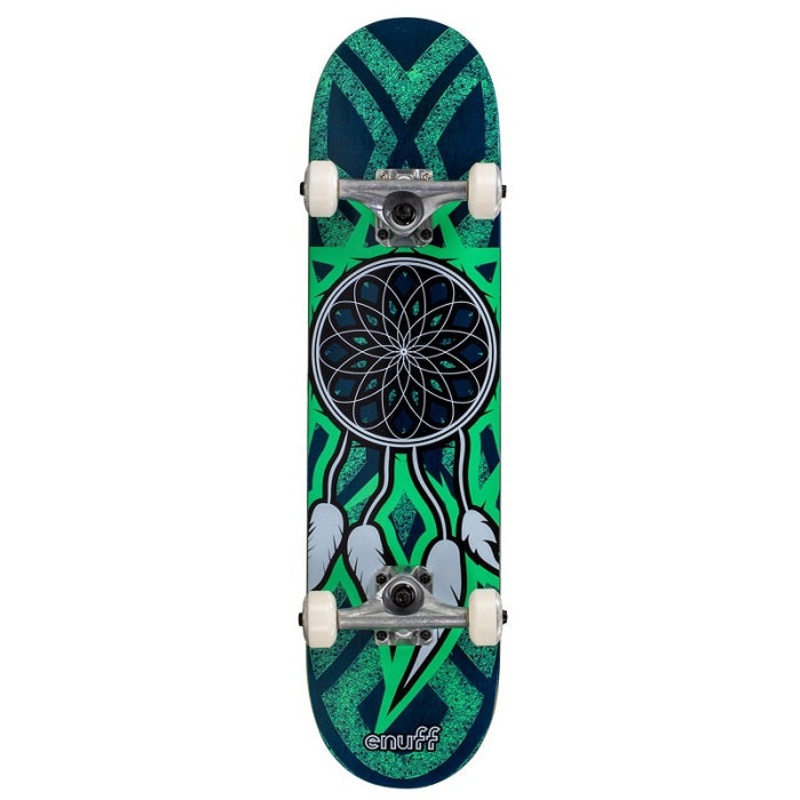 Enuff Dreamcatcher Mini Skateboard – Blue/Teal 7.25″