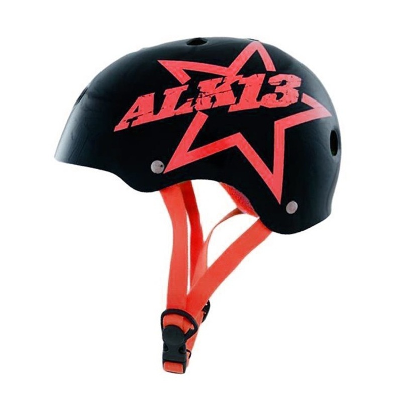 Helmet black/red L