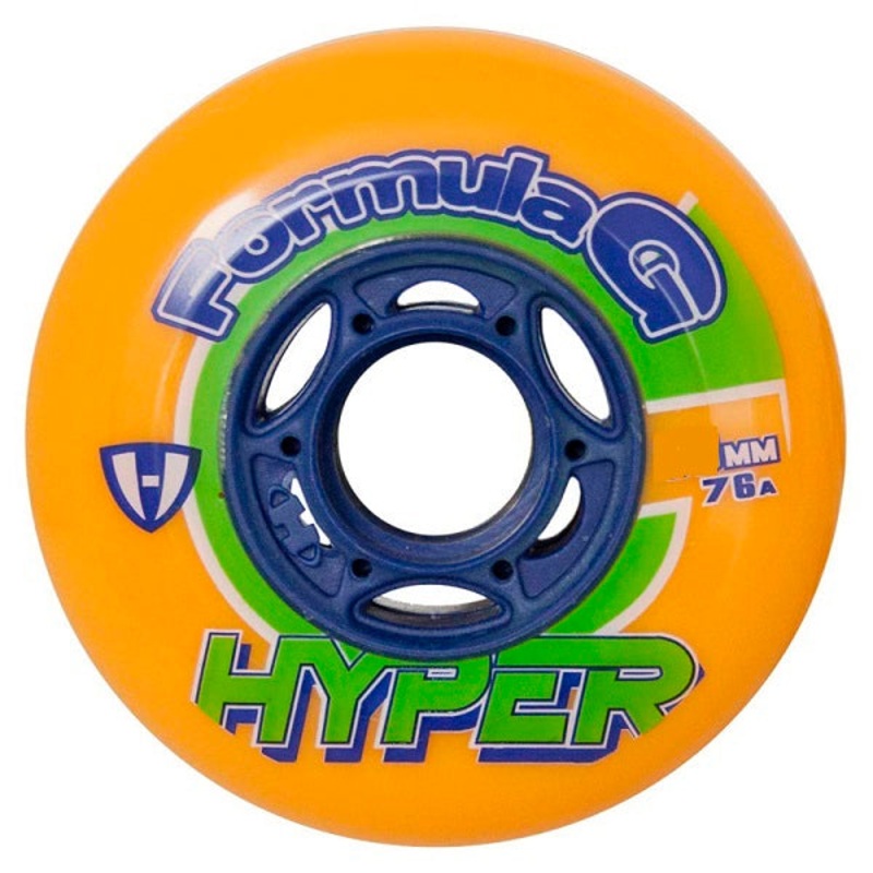 Hyper Formula G Orange Indoor Wheels – 76mm 76a