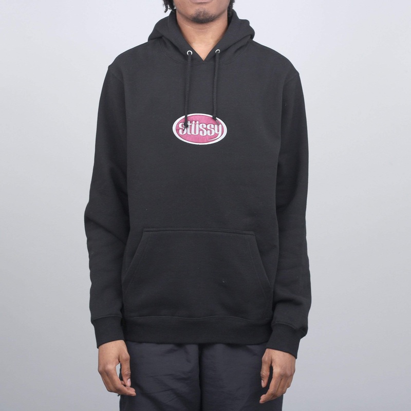 Stussy Oval App Hood Black Small
