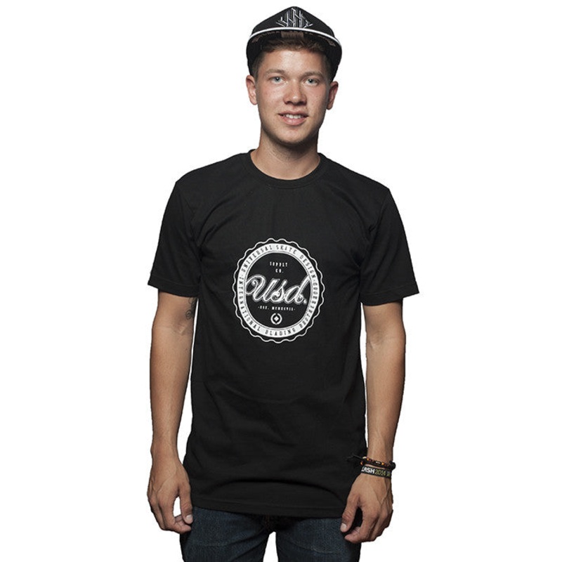 Emblem T-shirt Black S