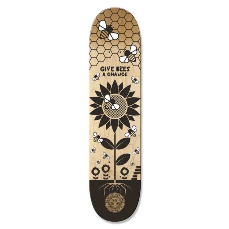Karma Save The Bees Skateboard Deck – 8.25″