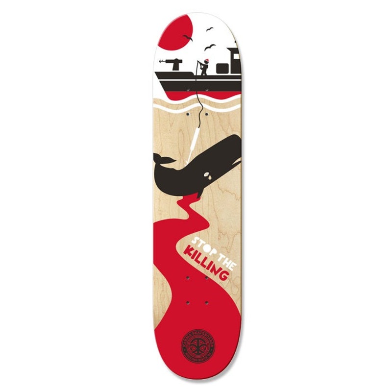 Karma Save The Whales Skateboard Deck – 8.25″