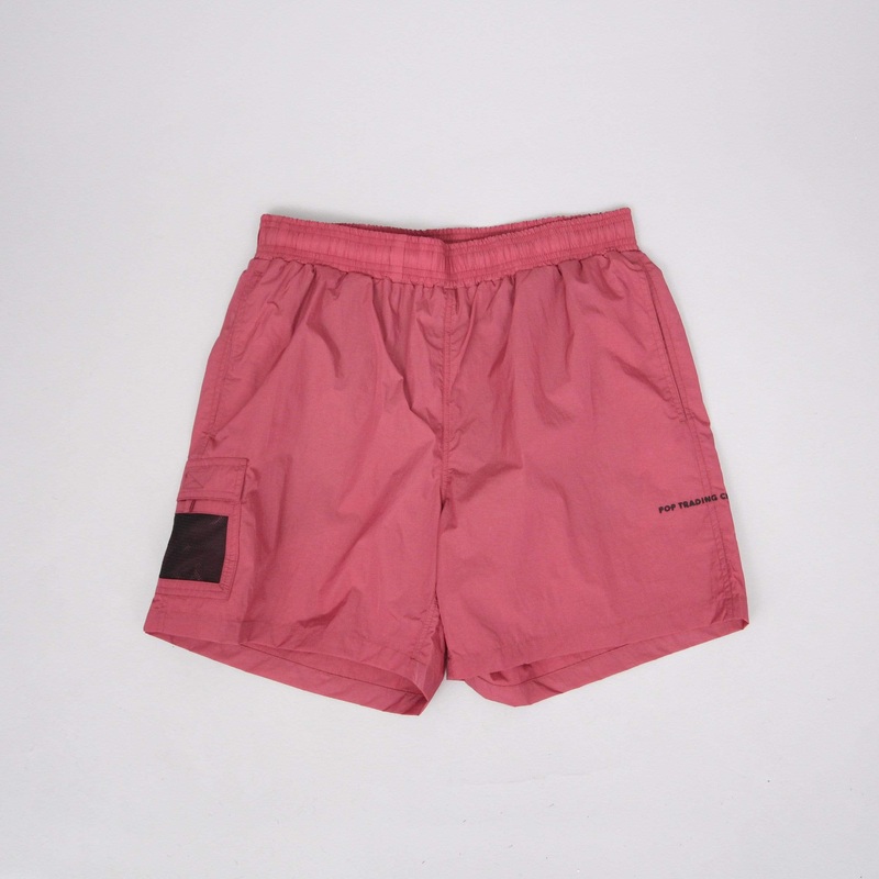 Pop Trading Painter Shorts Coral Small