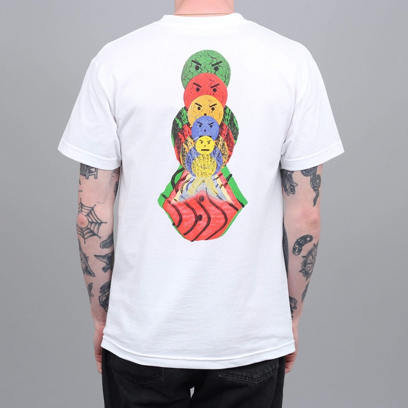 Quartersnacks Surf Shop T-Shirt White Small