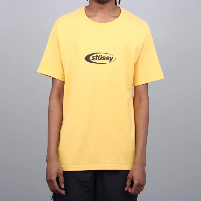 Stussy Eclipse T-Shirt Orange Small