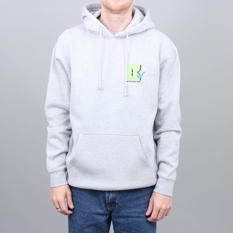 Butter Goods TV Hood Heather Grey Small