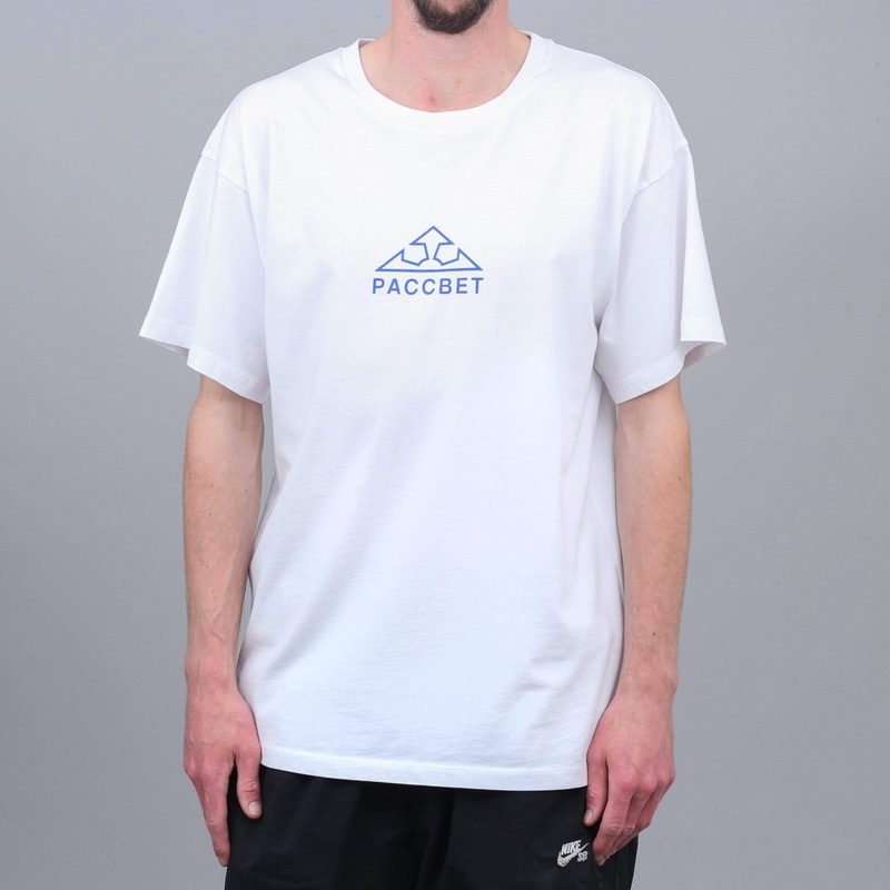 Paccbet Large Logo T-Shirt White Small
