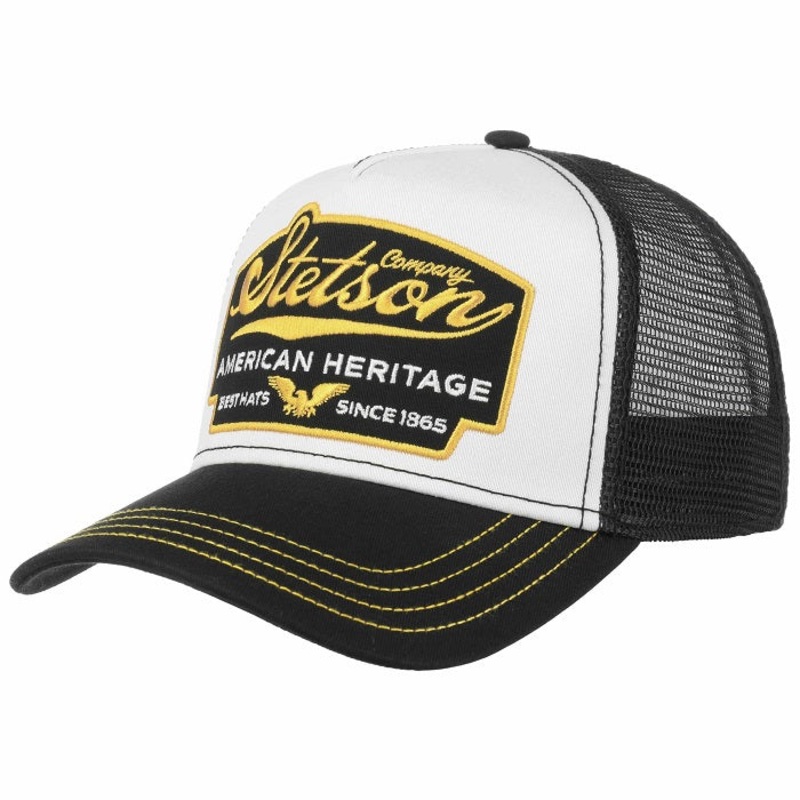 Stetson American Heritage Trucker Cap – Black