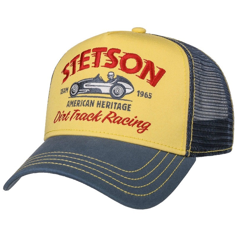 Stetson Dirt Track Racing Trucker Cap – Blue