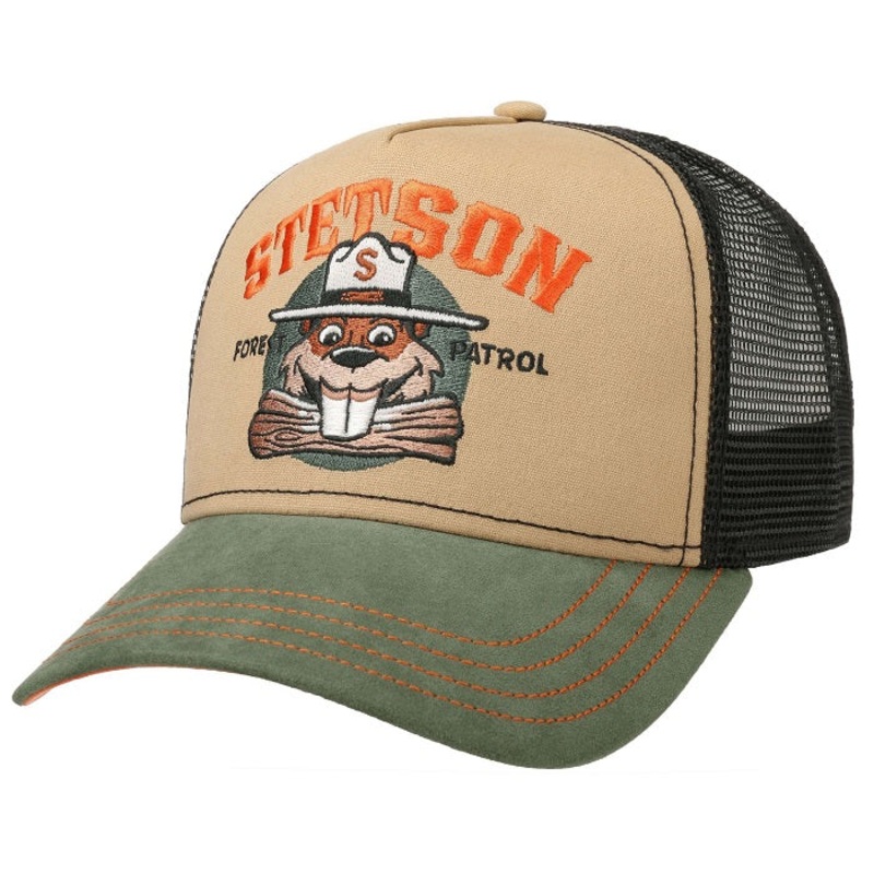 Stetson Forest Patrol Trucker Cap – Black