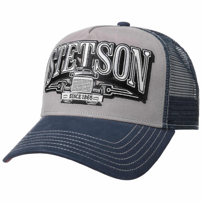 Stetson Trucking Trucker Cap – Blue