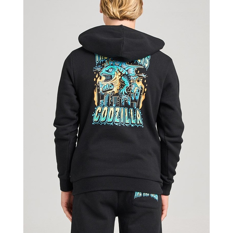 The Mad Hueys CODZILLA RETURNS | YOUTH PULLOVER BLACK 6
