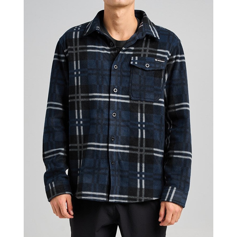 The Mad Hueys FK OFF FISH ON | SHACKET NAVY S