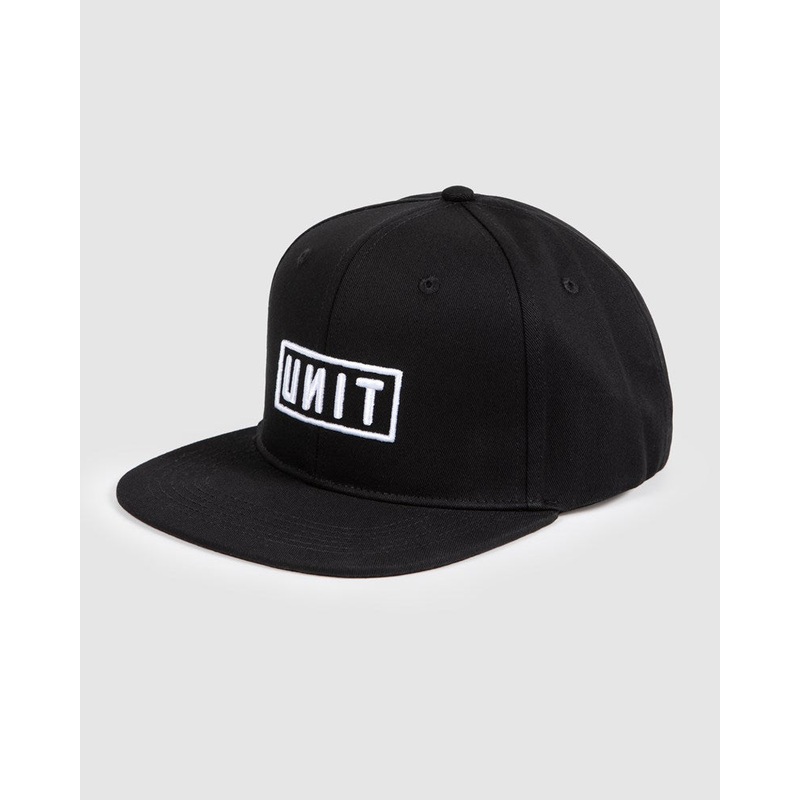 Unit Keyline Snapback Cap BLACK OSFM