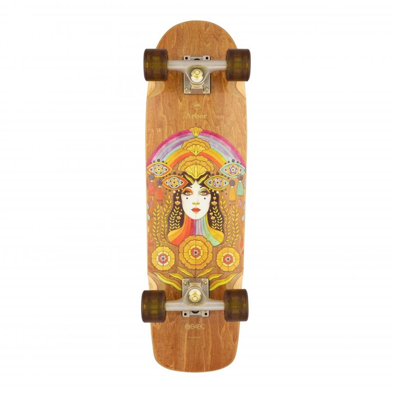 Arbor Solstice Pilsner Cruiser Skateboard – 28.75″