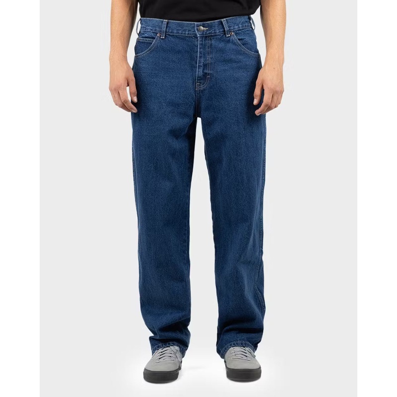 Dickies 13293 Relaxed Straight Fit 5-Pocket Jean STONE WASHED INDIGO 22