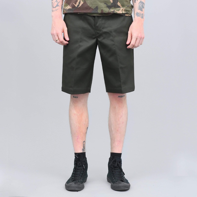 Dickies 273 Slim Fit Work Shorts Olive Green 32