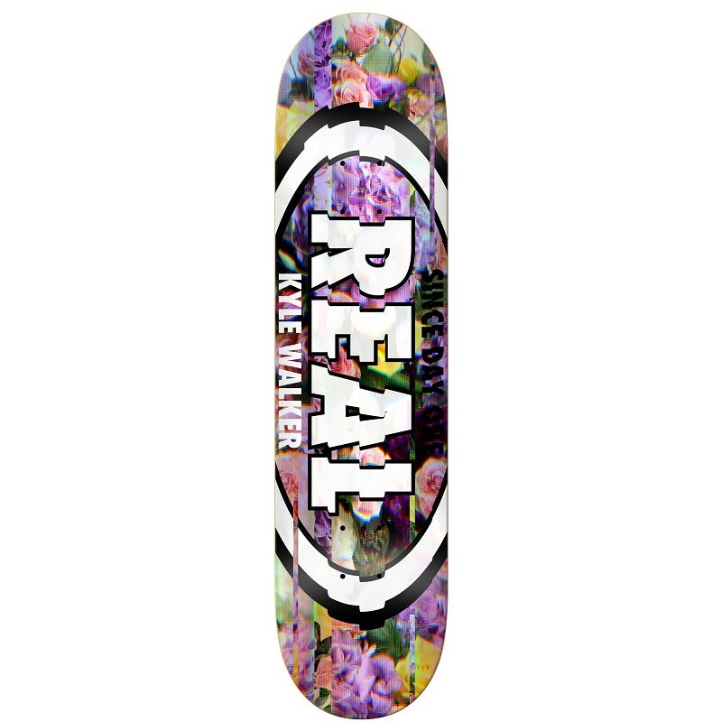 Real Kyle Glitch Oval Skateboard Deck – 8.06″