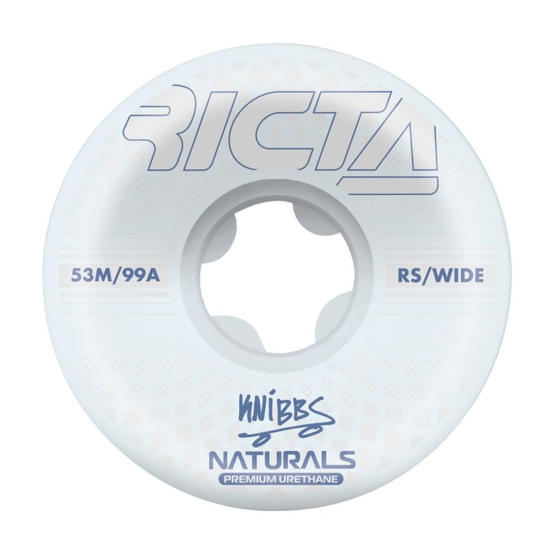 Ricta Knibbs Reflective Naturals Wide Skateboard Wheels – 53mm 99a