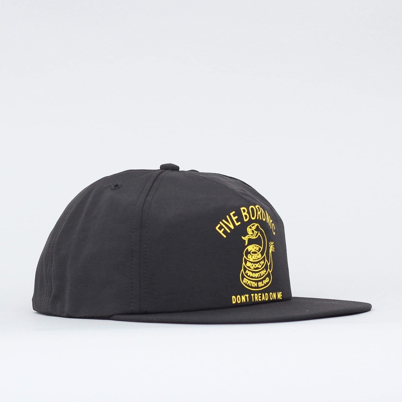 5Boro Don’t Tread Snapback Cap Black