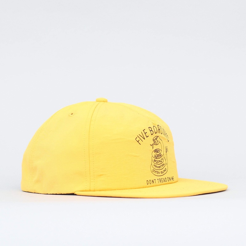 5Boro Don’t Tread Snapback Cap Gold