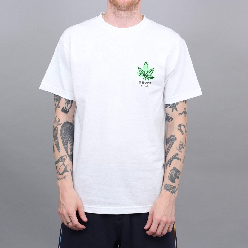 5Boro Stoned Again T-Shirt White Small