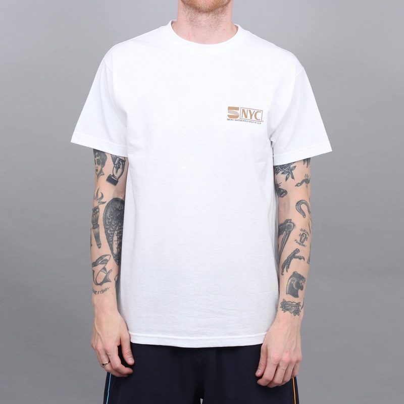 5Boro VHS T-Shirt White Small