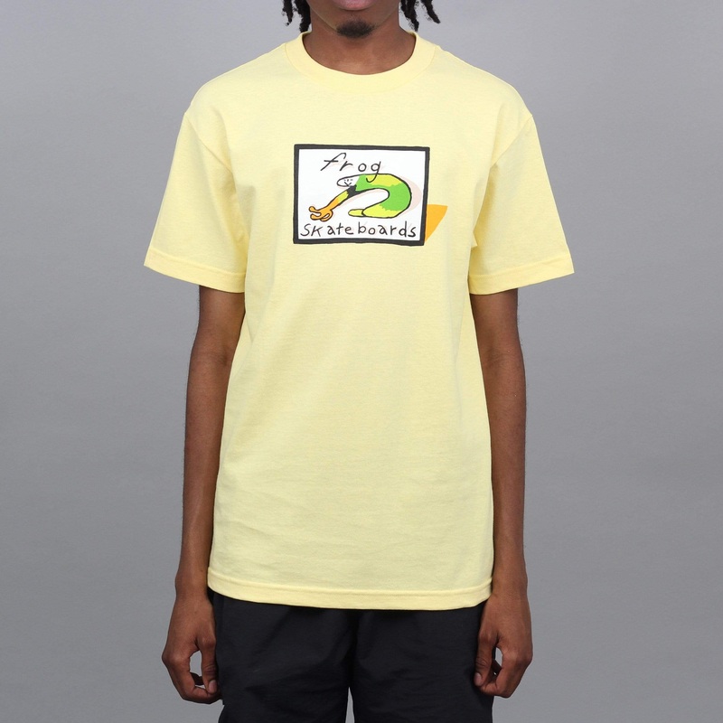 Frog Classic Logo T-Shirt Yellow Small