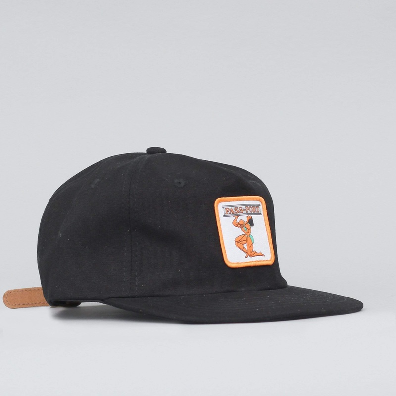 Passport World Lady 5 Panel Cap Black