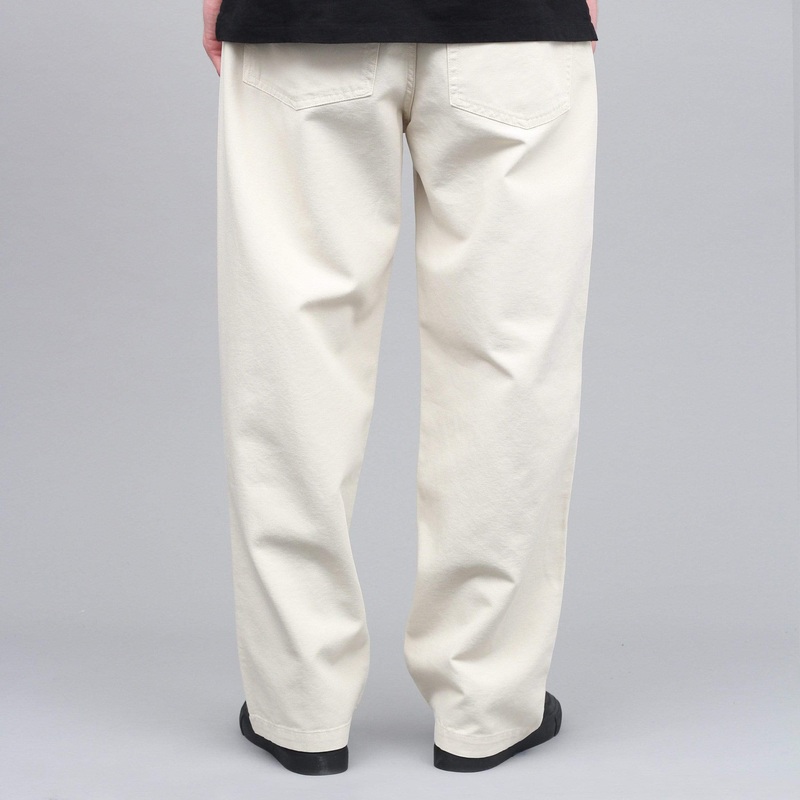 Pop Trading DRS Pants Off White Canvas Small