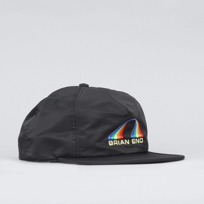 Quasi Brian 5 Panel Cap Black Satin