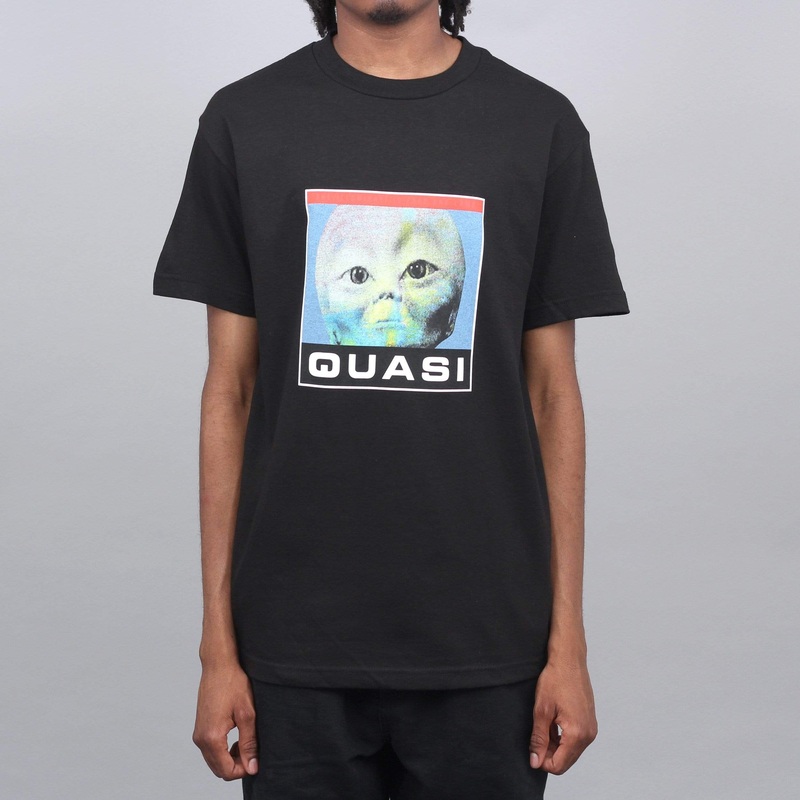 Quasi Spaced T-Shirt Black Small