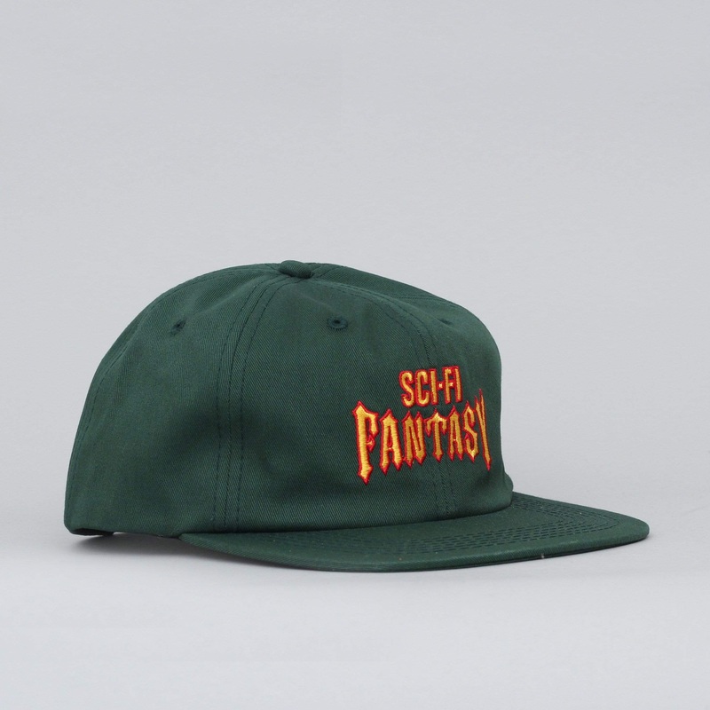 Sci-Fi Fantasy Biker Cap Green