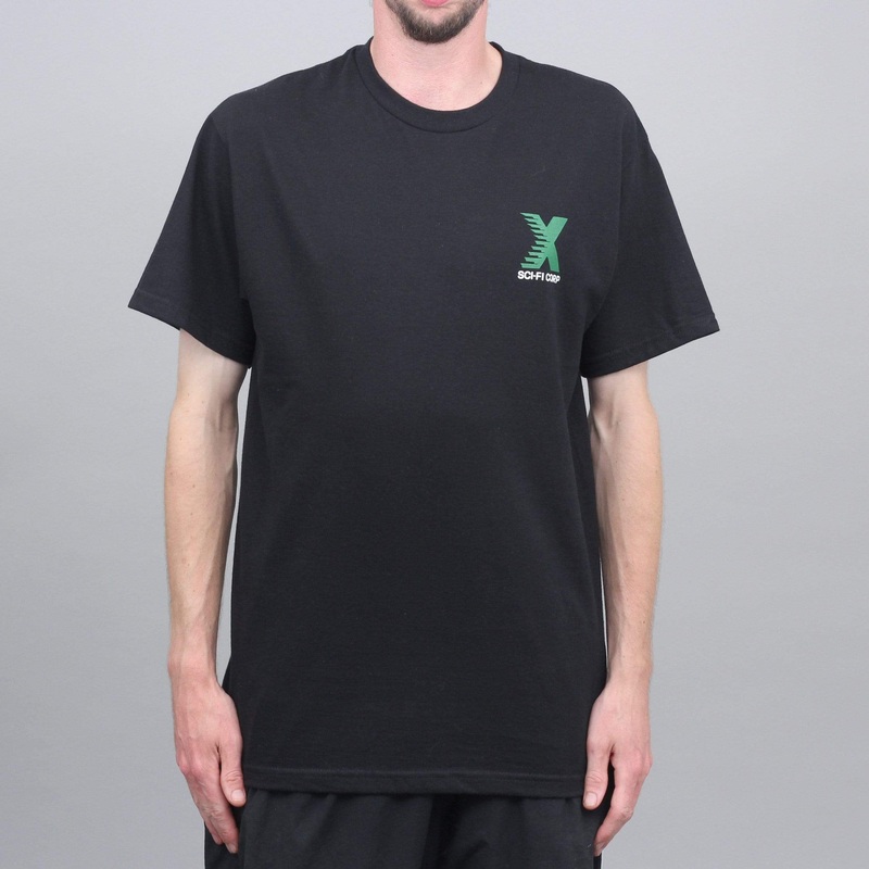 Sci-Fi Fantasy X Corp T-Shirt Black Small