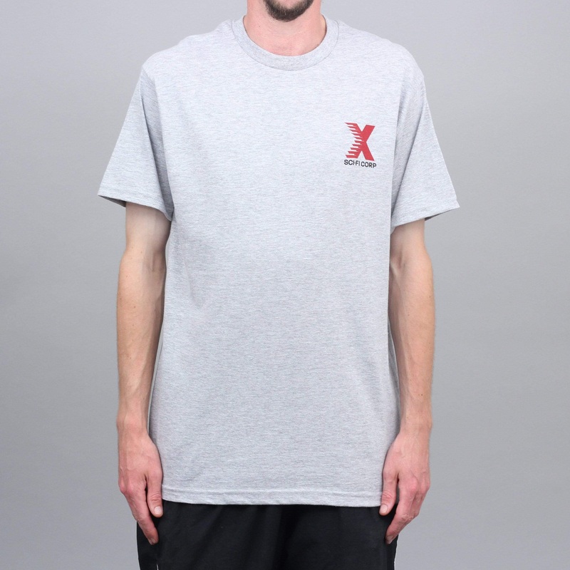 Sci-Fi Fantasy X Corp T-Shirt Heather Grey Small